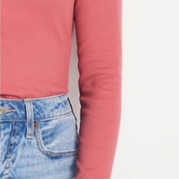 Old Navy Squre Neck Ribbed Knit Bodysuit - Picture 5 of 5